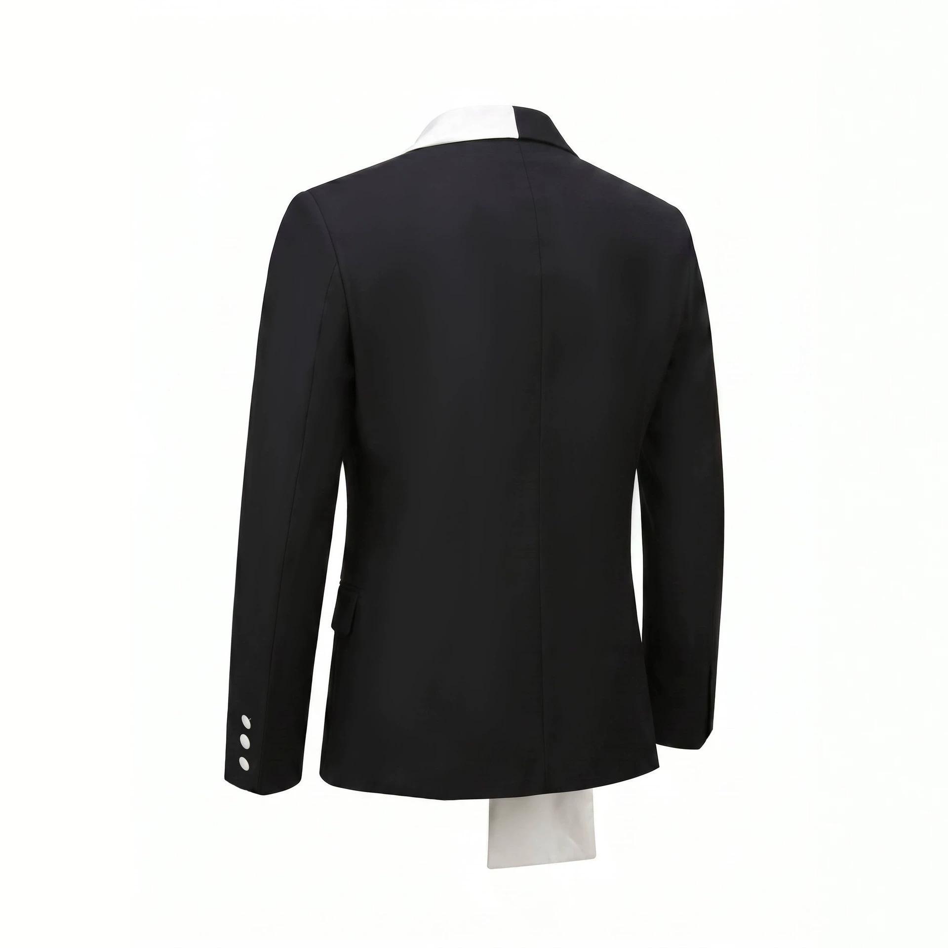 Mens Fashion Design Color-blocked Suit Jacket