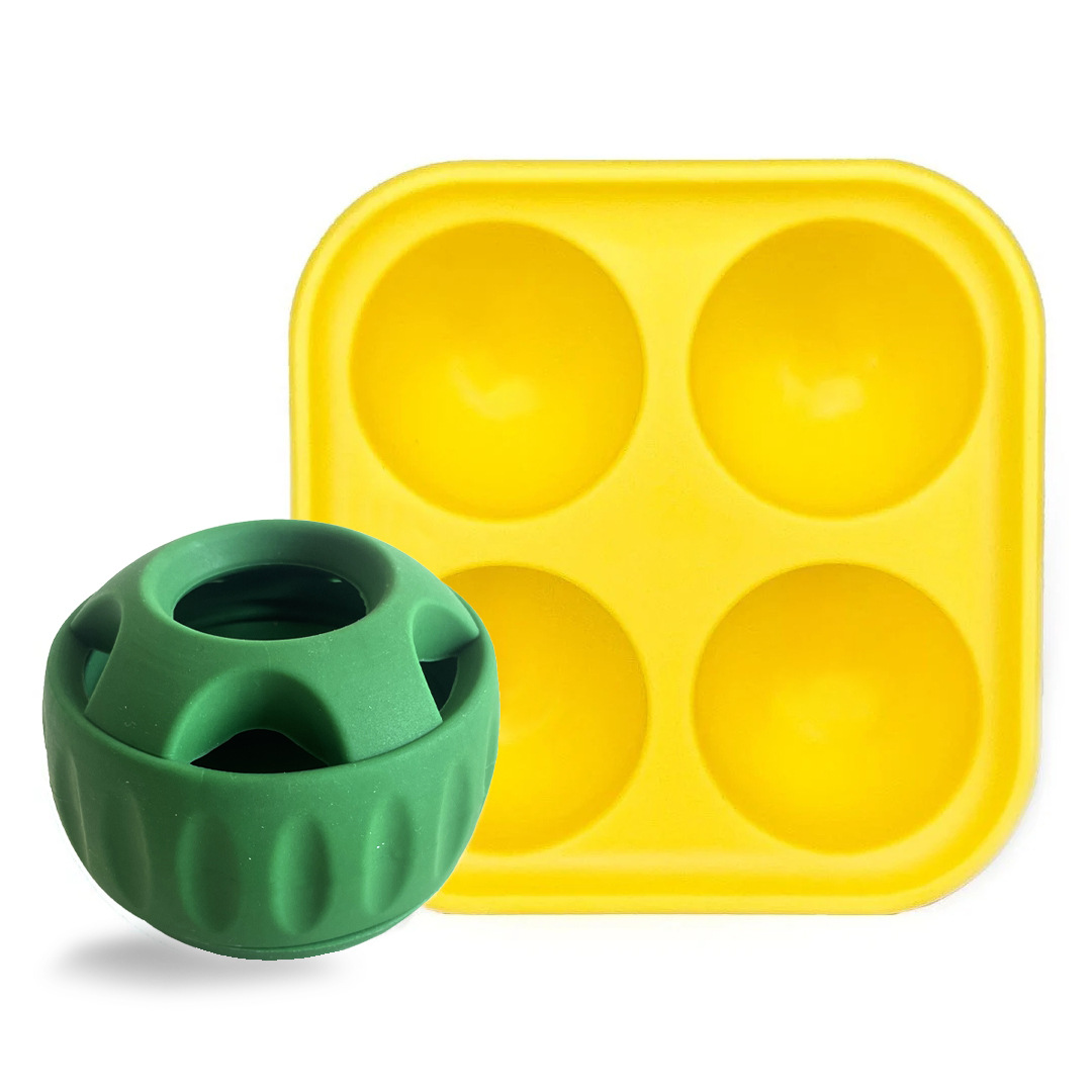 Green Suit Sphere Tray