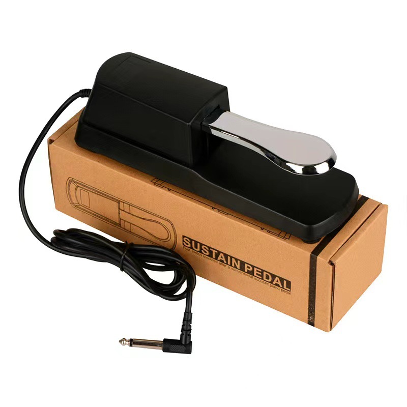 Electronic Keyboard MIDI Keyboard Instrument Universal Single Leg Sustaining Pedal