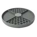 Round Licking Mat Gray