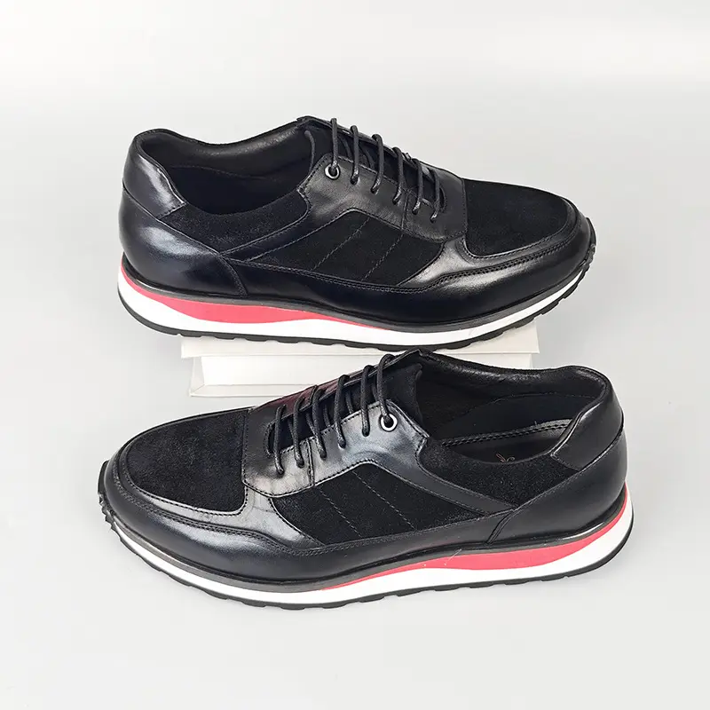 Retro-style British Casual Mens Leather Shoes