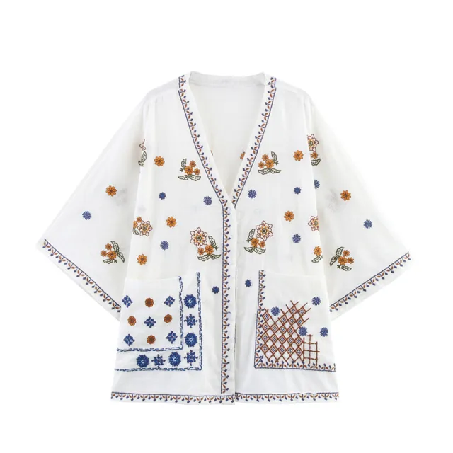 European And American Style Fashionable Simple Embroidered Shirt - Shop at LoveMi