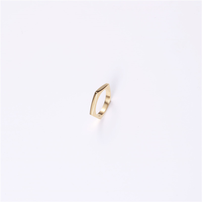 18K Gold Plated Simple Cold Style Internet Celebrity Same Style