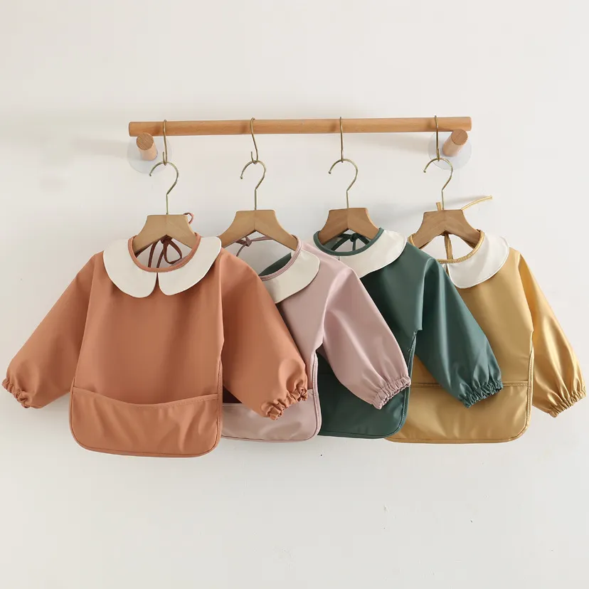 Baby Long Sleeved Waterproof Bib