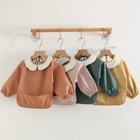 Baby Long Sleeved Waterproof Bib