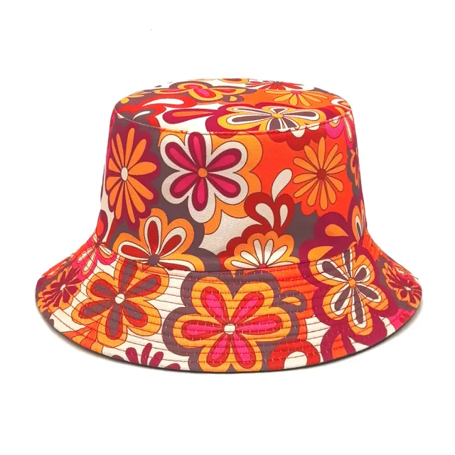 Fashion Sun proof Sun proof Women's Face looking Small Ins Outdoor Bucket Hat Flowers - Shop at LoveMi
