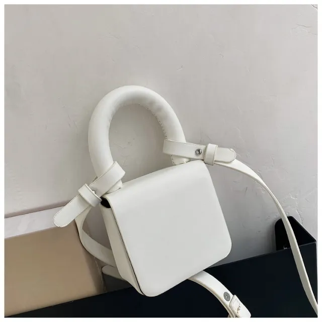 Mini Korean Fashion Elegant Shoulder Messenger Bag White - Shop at LoveMi