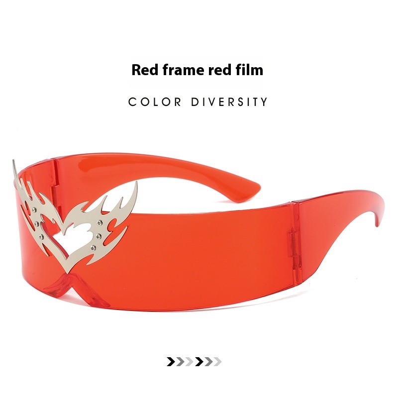 Future Technology Integrated Film Coated Personalized Disco Drag Cool Sunglasses - Image 6