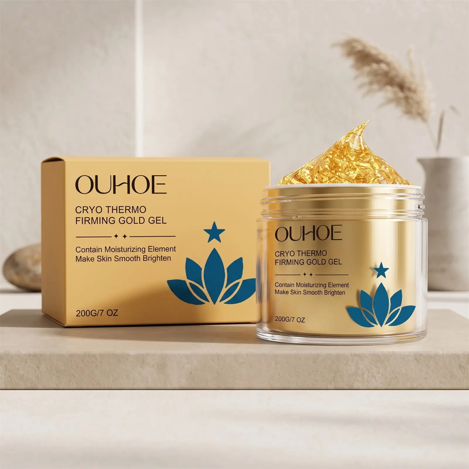 Moisturizing Skincare Gel With A Lightweight Breathable