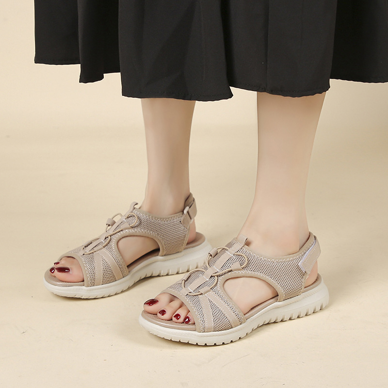 Women's Platform Mesh Breathable Sports-Style Sandals