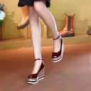 Round-toe Wedge High Heels For Women view 3