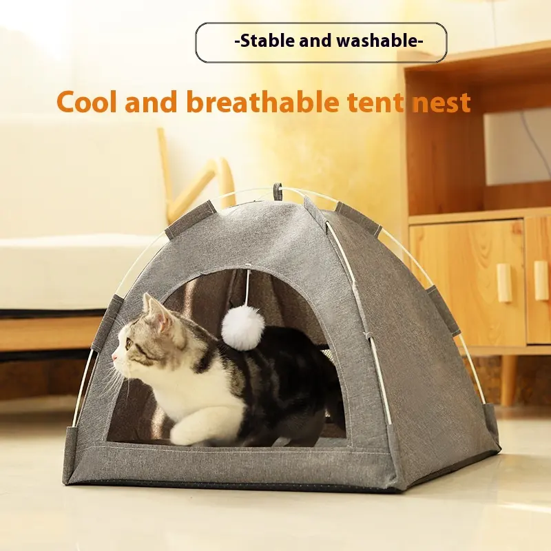Cathouse Doghouse Breathable Tent Nest Indoor Outdoor