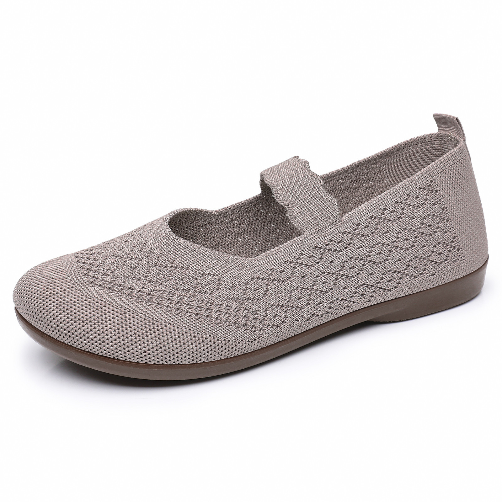 Womens Versatile Soft-soled Non-slip Slip-on Cloth Shoes