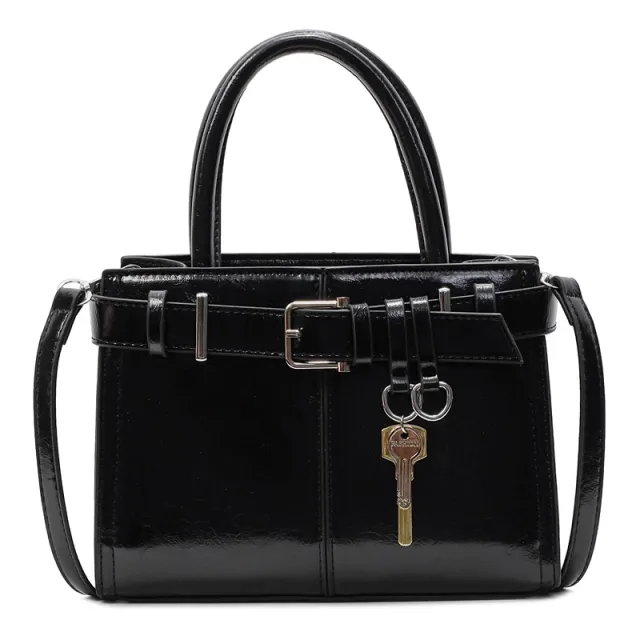 Women's Fashionable Casual Large Capacity Crossbody Bag For Outings Black - Shop at LoveMi