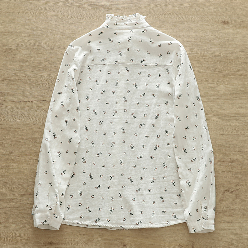 Women's Japanese-style Sweet And Loose Gauze Shirt
