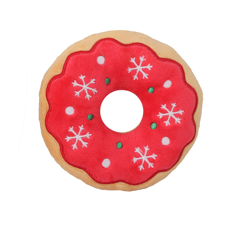 Christmas Donut Red