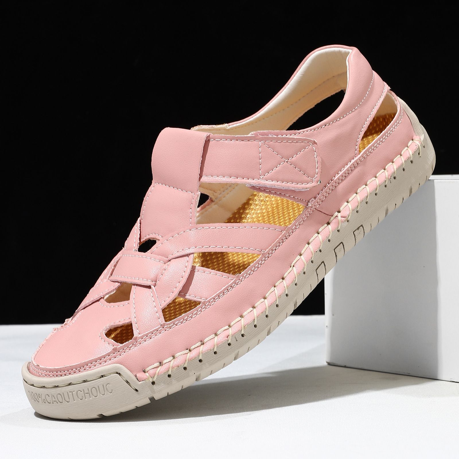 New Roman-style Flat Woven Soft-soled Lightweight