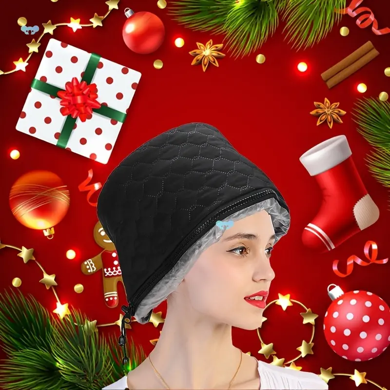 Electric Heating Steam Hair Mask Treatment Cap
