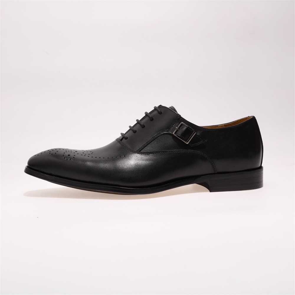 Title 15, Mens Business Oxford Leather Shoes Classic sty...