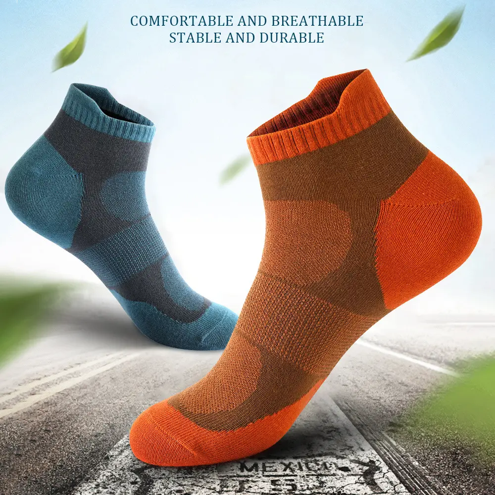 Mens Ankle Socks Summer Mesh Thin Style