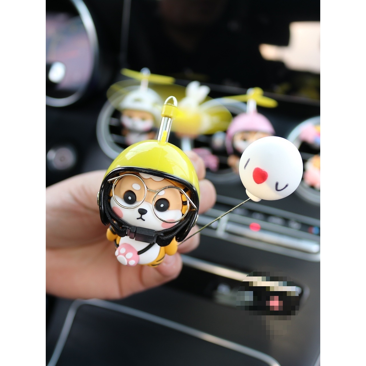 Car Shiba Inu Air Conditioning Outlet Perfume Car Interior Decoration