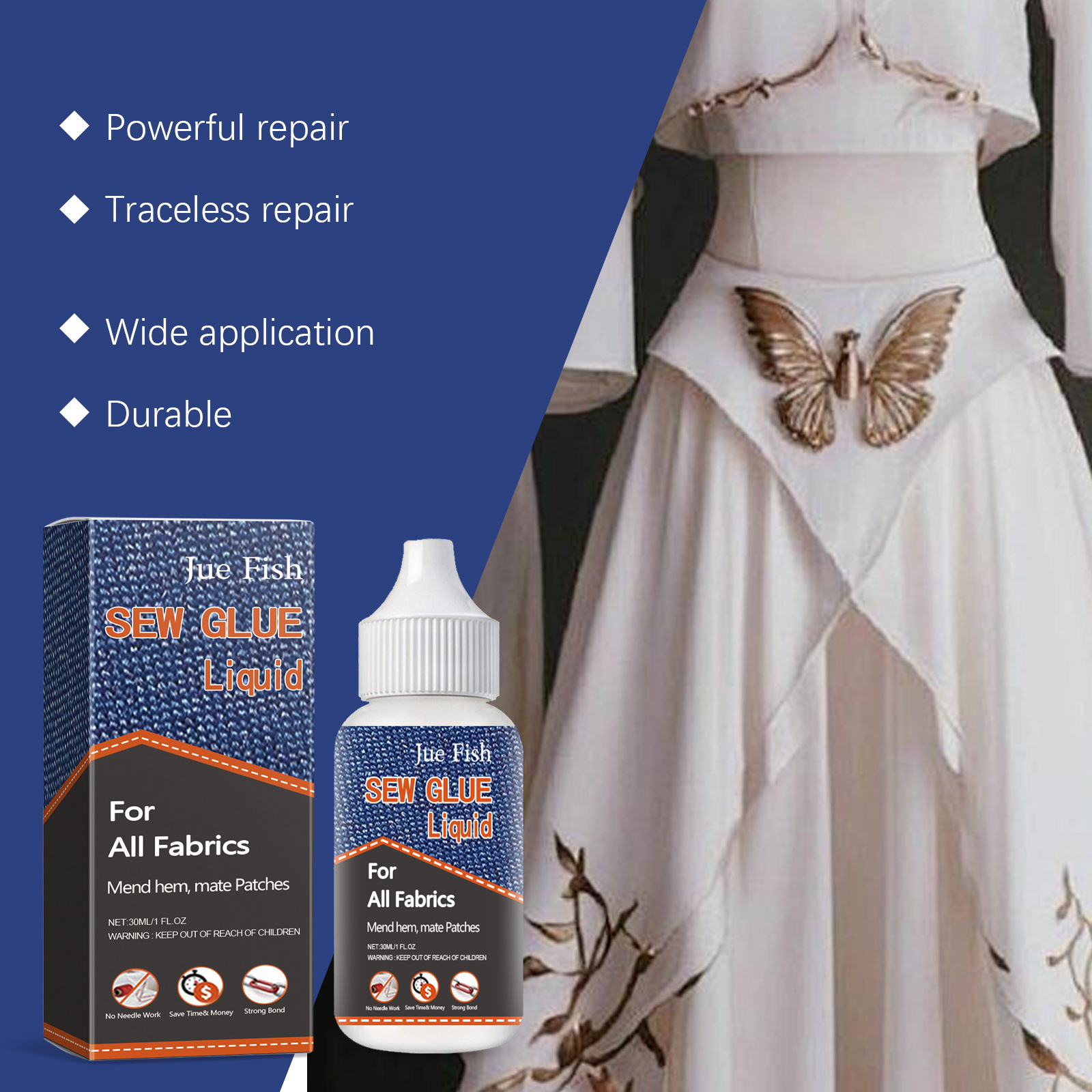 Title 11, Clothing Repair Glue Washable Ironing