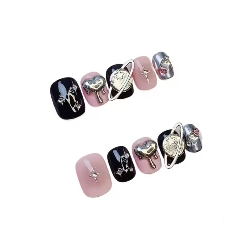 Handmade AutumnWinter Nail Caps Sweet Cool And Adorably Cosmic