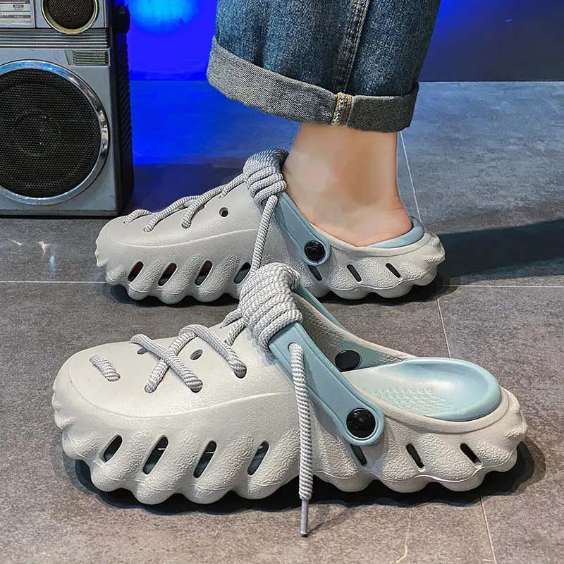 Hole Shoes Men's Summer Outdoor Non-slip Shit Feeling Beach