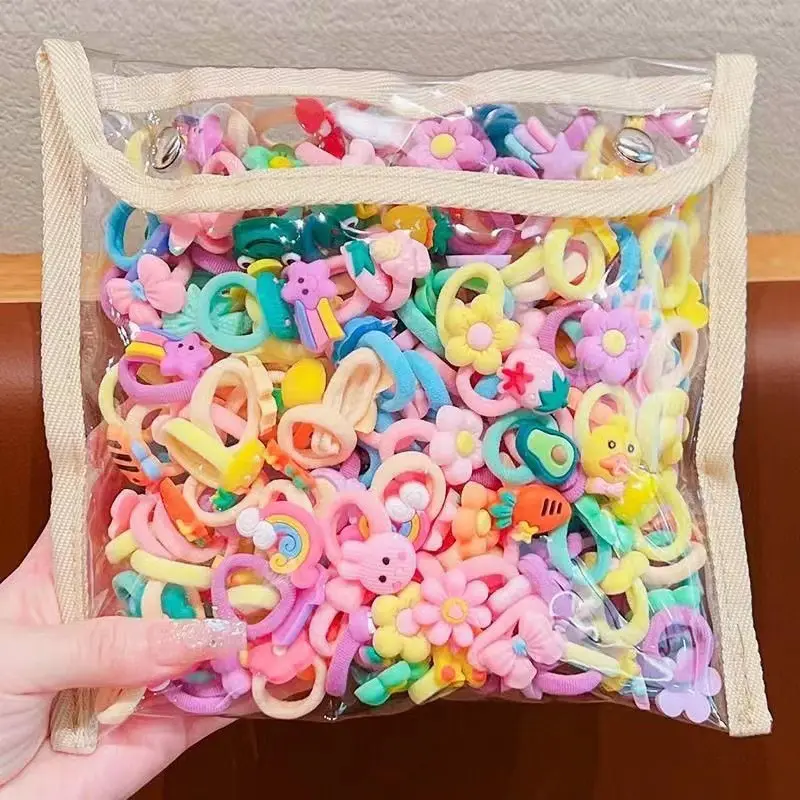 Rubber Band Female Hair-binding Children's Cartoon Hair
