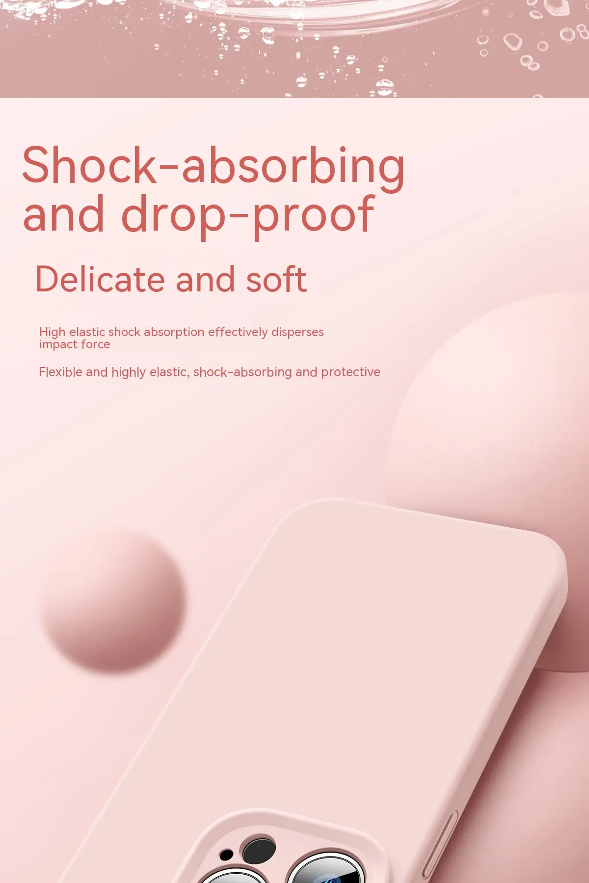 Official Liquid Silicone Full Package Precision Hole Lens Protective Case Phone Case