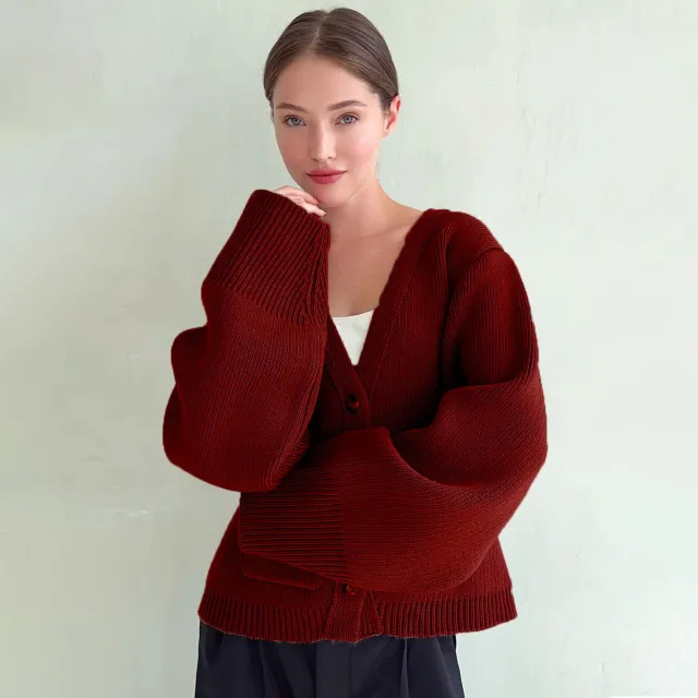 Loose Fashion Personality Sweater Women Red - Shop at LoveMi