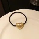 Gold Love Brushed Hair Rope