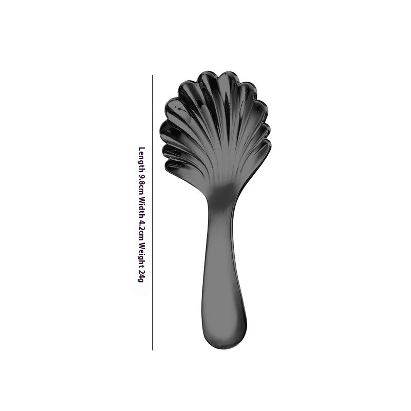 Shell Spoon Black