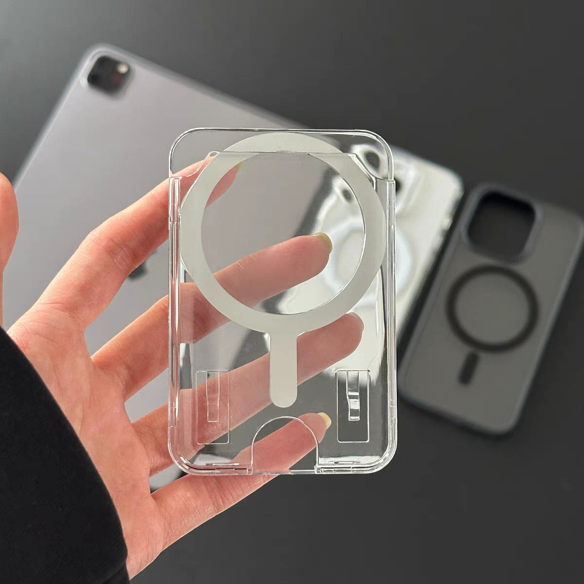 Transparent Acrylic Full-coverage Transparent Protective Case