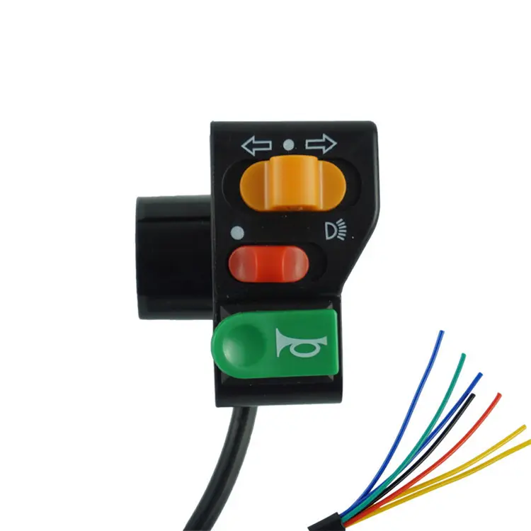 Motorcycle Modification Three-function Horn Steering Headlamp Open