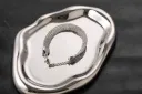 Silver Woven Bracelet