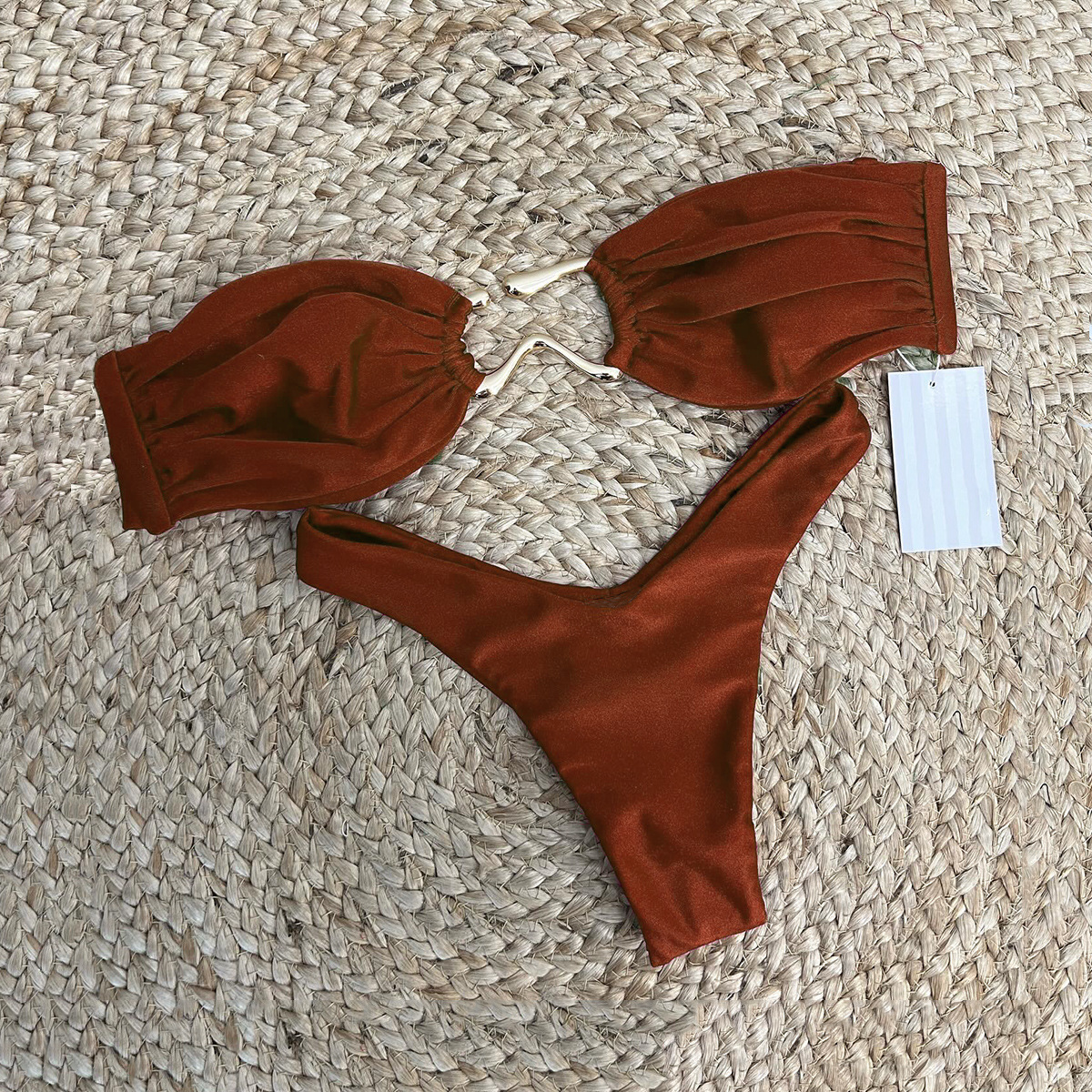 Title 12, Bikini Tube Top Split Damski kostium kąpielowy