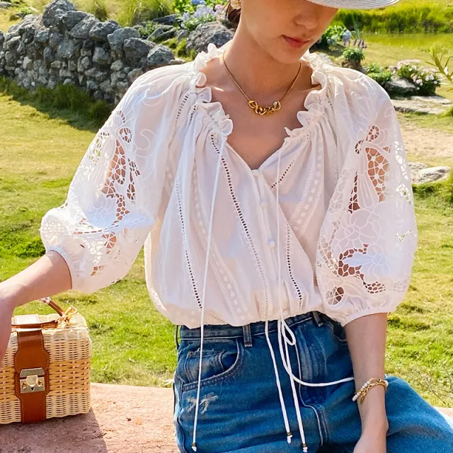 Spring And Summer Top White Skirt Women's Suit Top - Shop at LoveMi