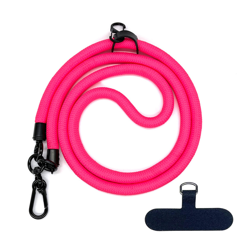 10MM Climbing Rope Mobile Phone Lanyard Gasket Adjustable Crossbody Mobile Phone Strap Camera Strap Rope Anti-lost Neck Rope