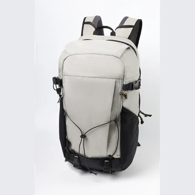 Large Capacity Waterproof Travel Riding Backpack Gray - Shop at LoveMi