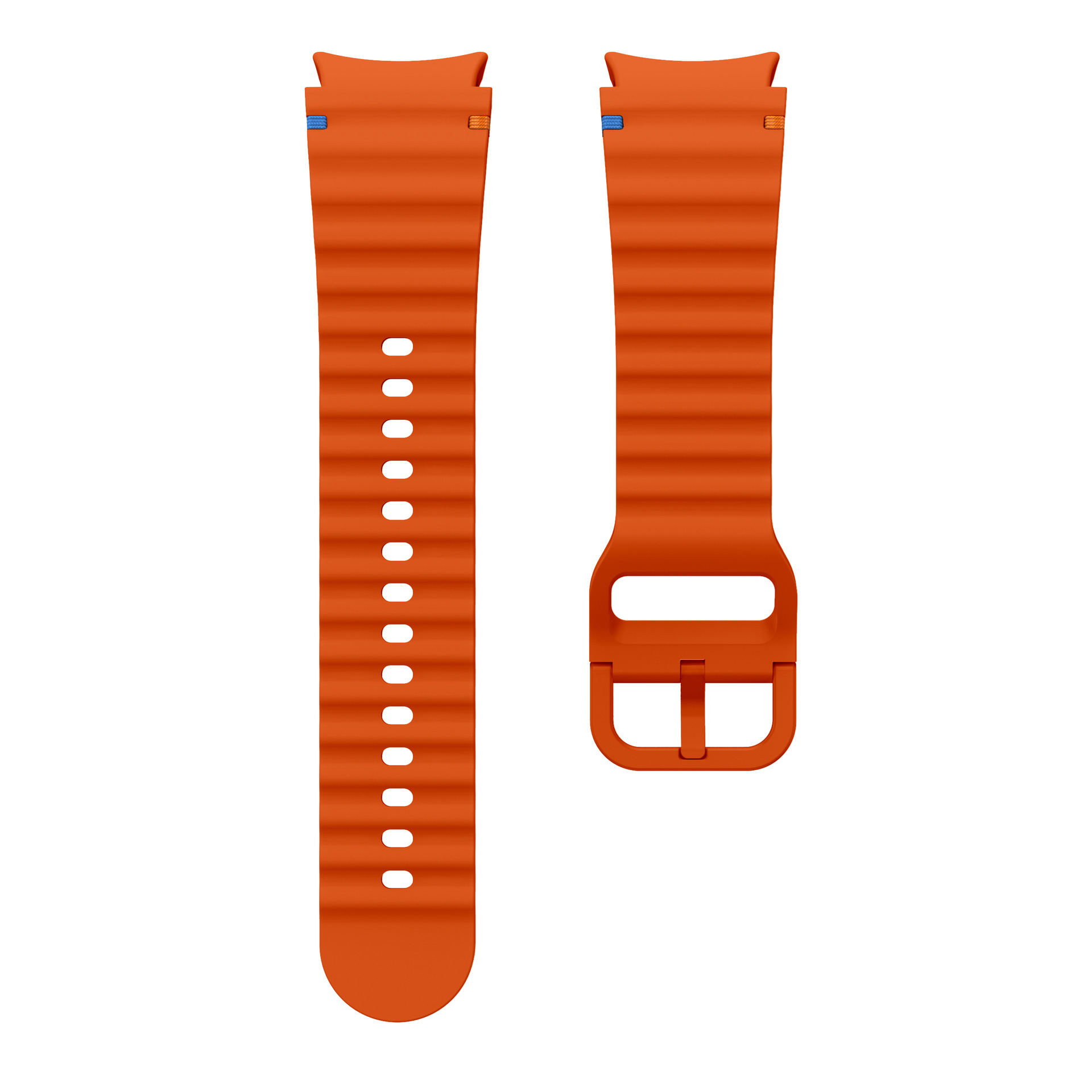 Title 12, Wave Style Stitching Silicone Strap