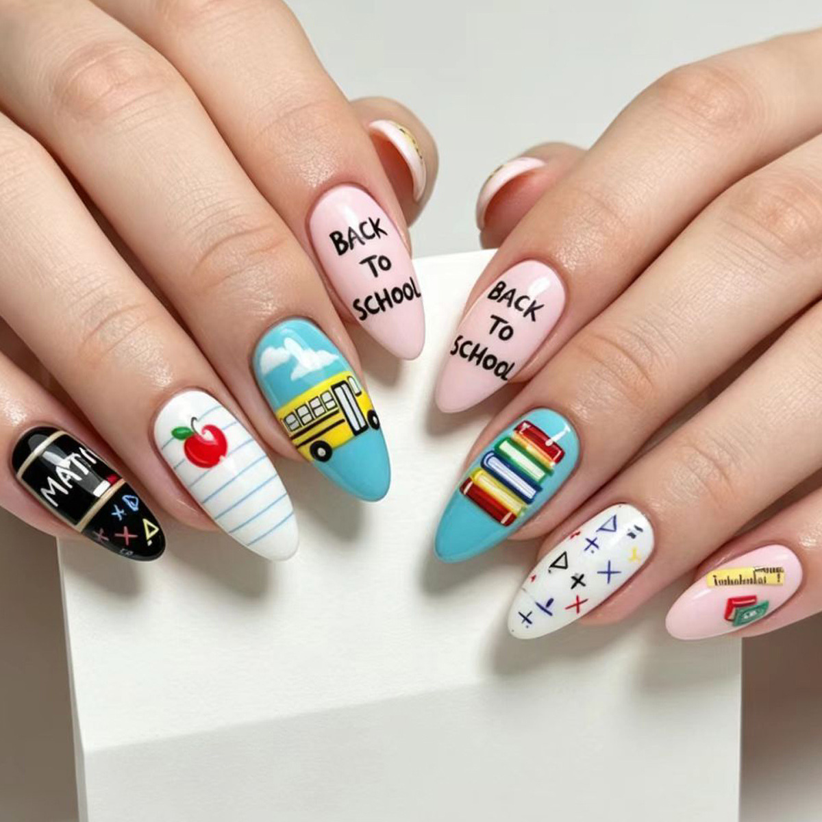 New Cartoon-style Cute Nail Stickers