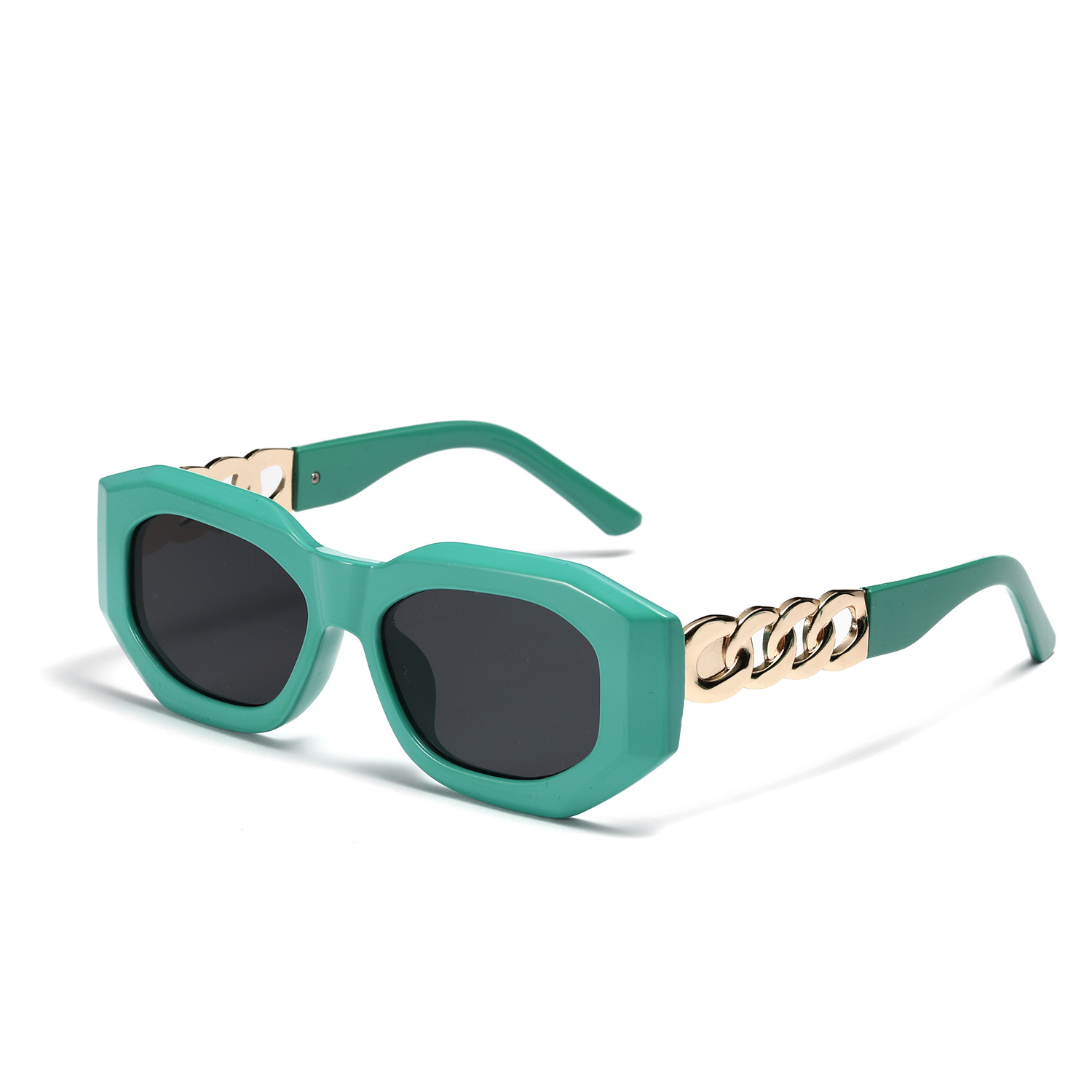 Square Spectacle Frame Black Women’s Fashion Sunglasses