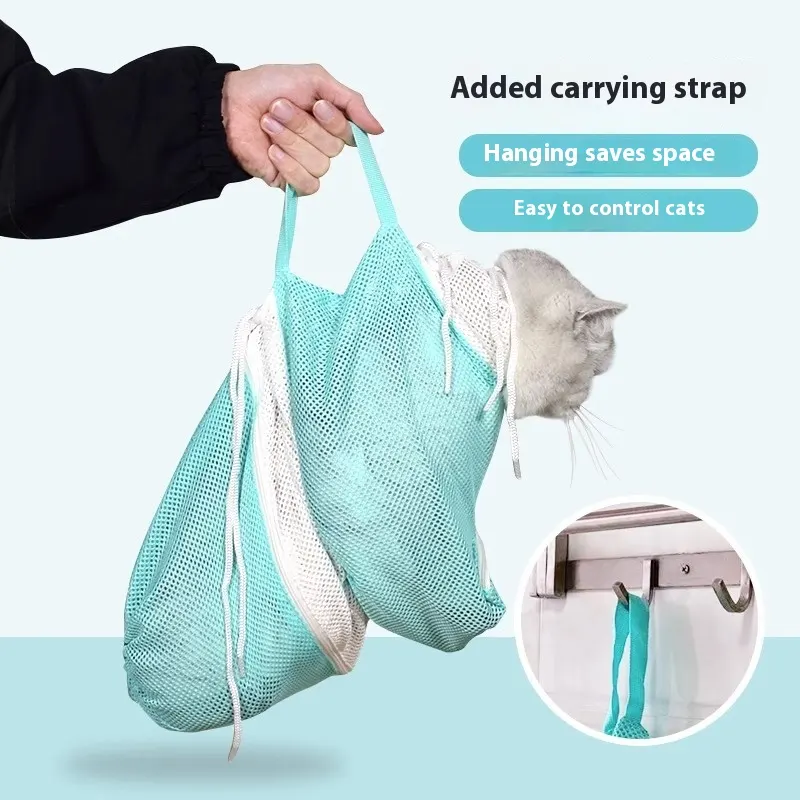 Cat Grooming Bag Cat Miracle Baby Sponge Pets Scissors