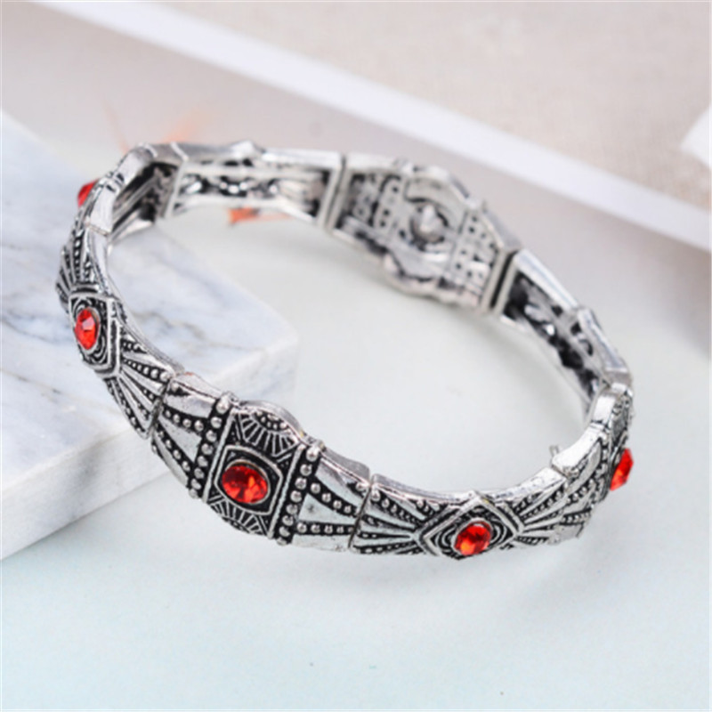 Title 4, Bracciale unisex geometrico boho vintage in leg...