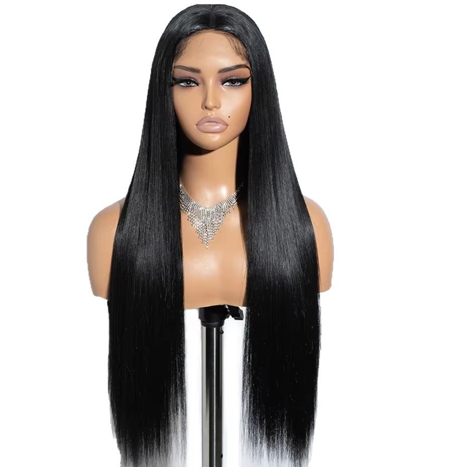 Glueless Wig Human Hair Straight Wig - Image 3