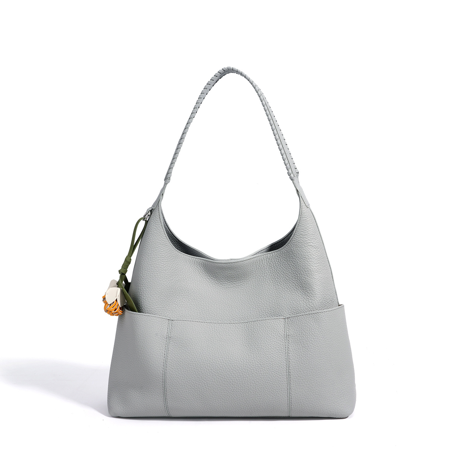 Woven Bucket Shoulder Bag, picture 5 of 7