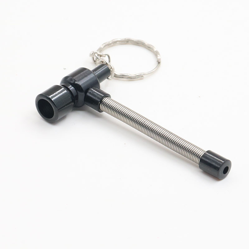 Title 5, Portable Metal Pipo Pipe With Keychain