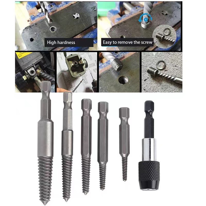 Household Hexagonal Handle Screw Extractor Suit