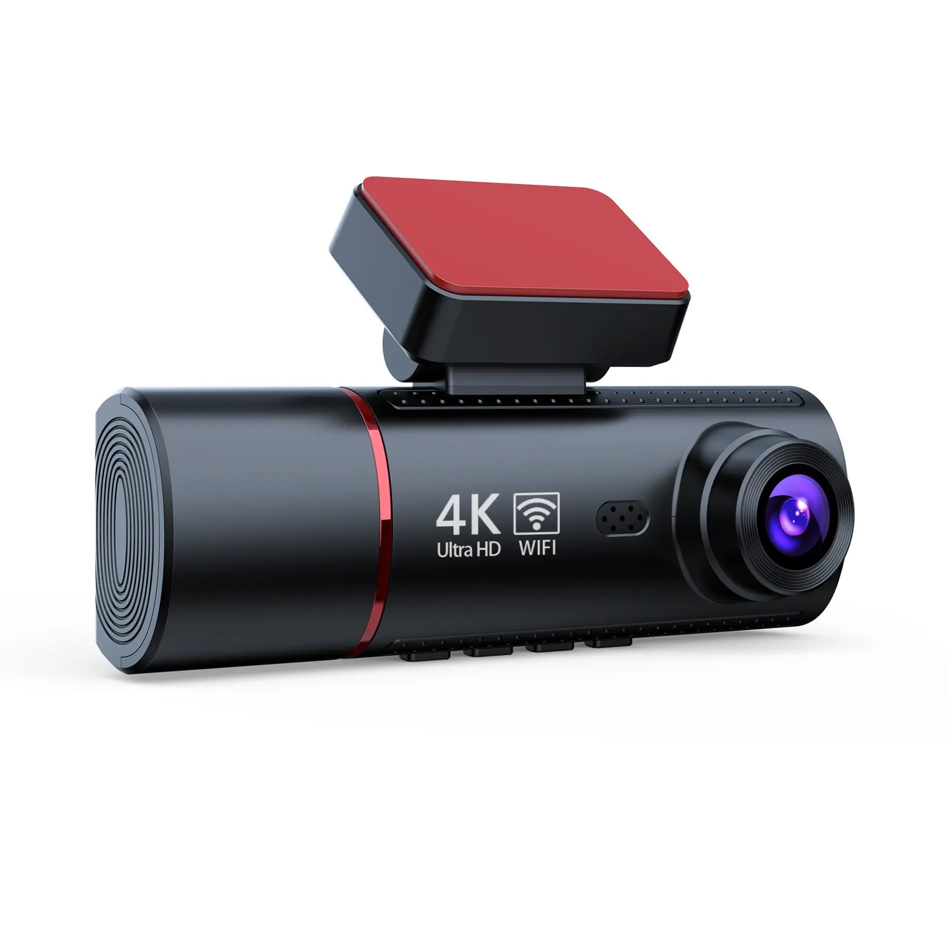 Driving Recorder 4K HD Front And Rear Three Recording WIFI Mobile Phone Interconnection